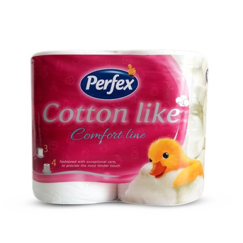 TOALET PAPIR COTTON COMFORT LINE 4/1