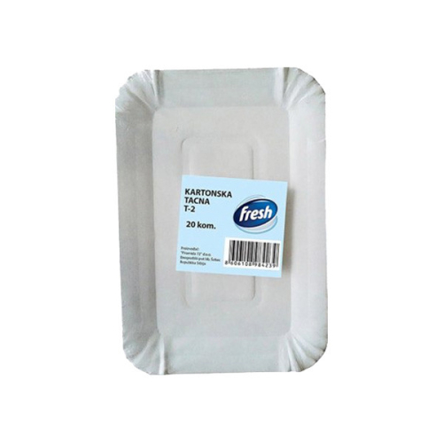 FRESH PAPIRNI TANJIRICI T-2 20/1