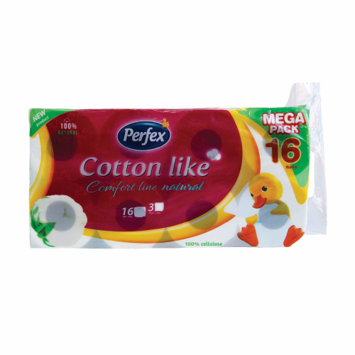TOALET PAPIR COTTON COMFORT LINE 16/1