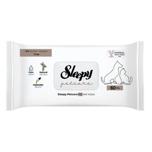 SLEEPY PET CARE VLAZNE MARAMICE ZA LJUBIMCE 60/1
