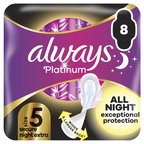 ALWAYS ULOSCI PLATINUM NOC S5 DUO 8 KOM 