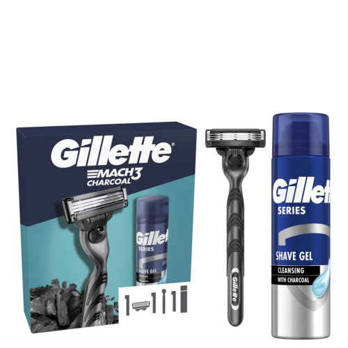 GILETTE SET MACH3+SERIES GEL 200ML