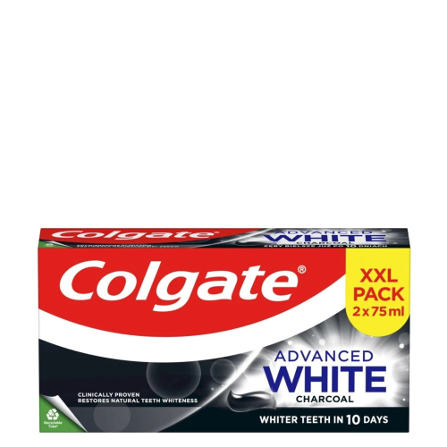COLGATE CHARCOAL DUO PACK 2X75ML