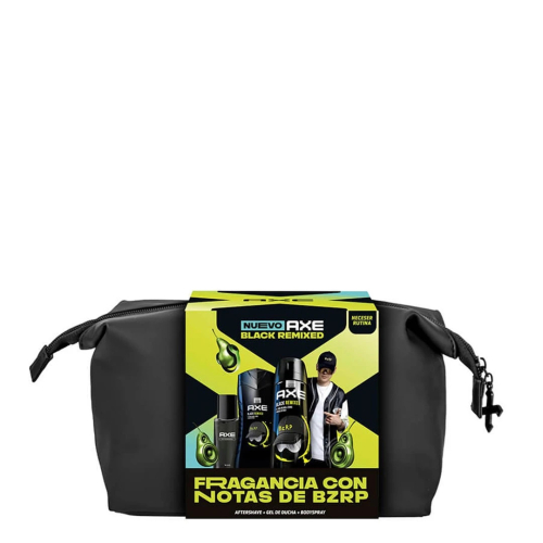 AXE SET - BLACK neseser (ash+deo+shower gel)