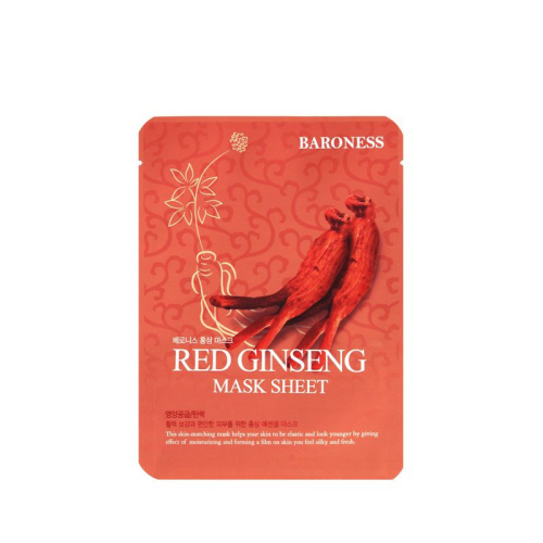 BARONESS MASK SHEET RED GINSENG ZEN SEN