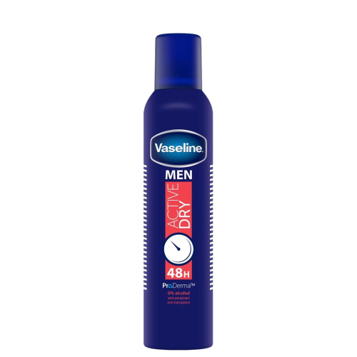VASELINE DEO ACTIVE DRY 250ML