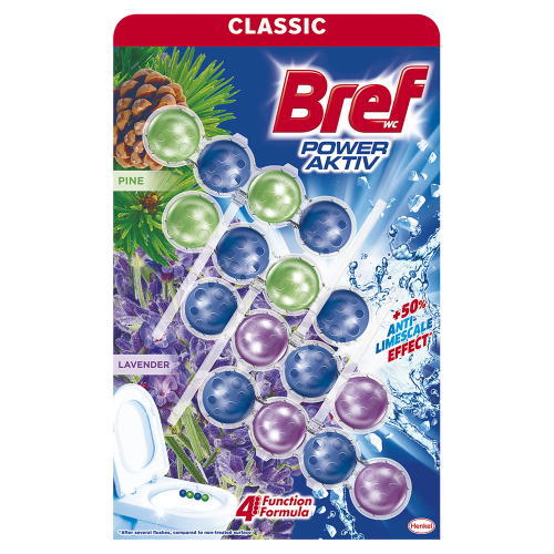 BREF POWER ACTIV KUGLICE 4/1 PINE LAVANDA