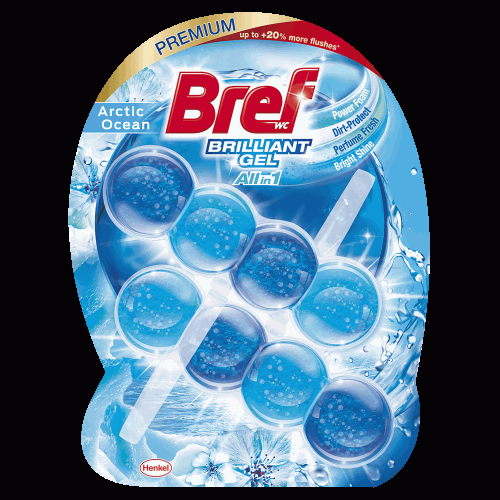 BREF BRILLIANT GEL ARCTIC OCEAN 2X42G