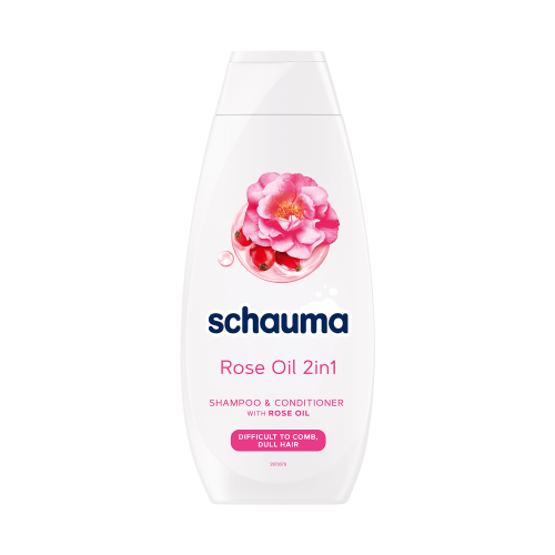 SCHAUMA SAMPON I REGENERATOR ZA KOSU 2U1 ROSE OIL 400ML