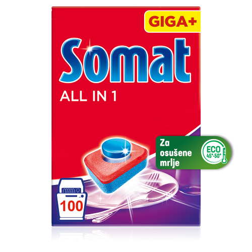 SOMAT TABLETE ALL IN ONE EXTRA 100WL