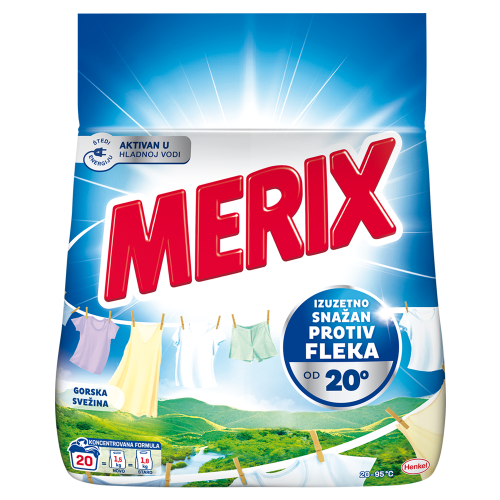 MERIX MOUNTAIN FRESH PWD 20WL/1,5KG