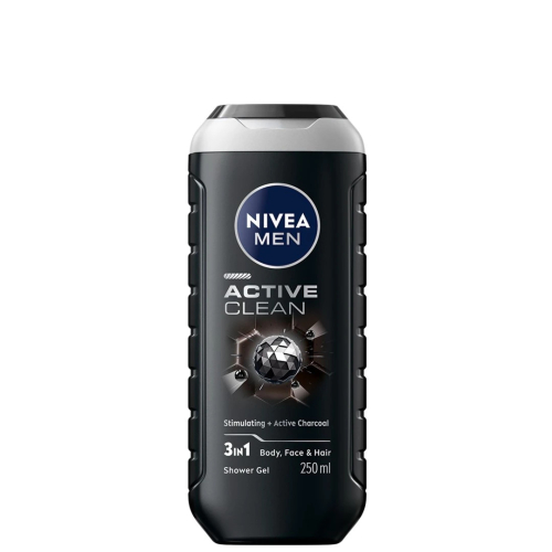 NIVEA GEL ZA TUS.ACTIV CLEAN MEN 250ML
