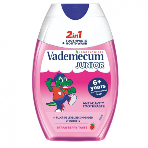 VADEMECUM DECIJA PASTA ZA ZUBE 2U1 75ML