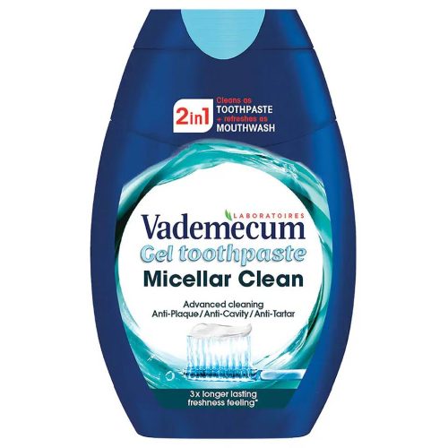 VADEMECUM PASTA ZA ZUBE 2U1 ADVANCED CLEAN 75ML