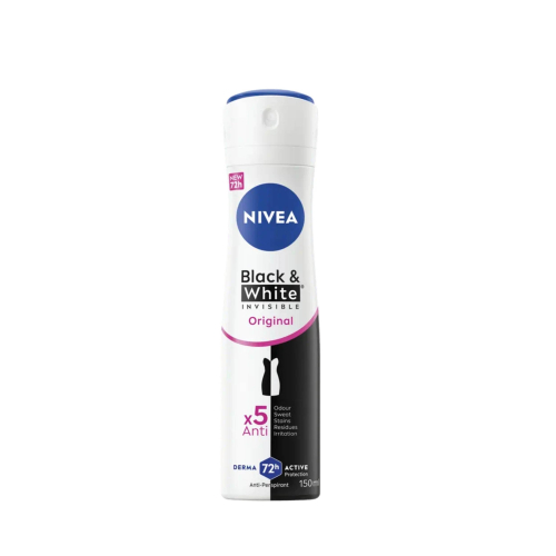 NIVEA DEO BL&WHITE 150ML