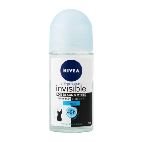 DEO NIVEA ROLL ON BLACK WHITE FRESH PURE ZENSKI 50ML
