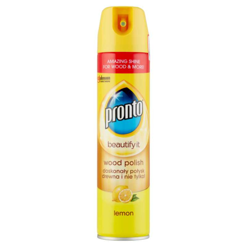 PRONTO 250ml spray WOOD -LEMON