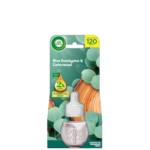AIRWICK EL. REFIL BLUE EUCALYPTUS & CEDARWOOD 19ML