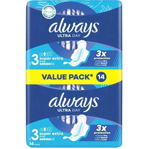 ALWAYS ULOSCI ULTRA S3 DUO 14 KOM 