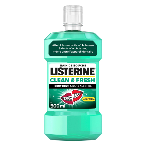 LISTERINE CLEAN FRESH 500ML