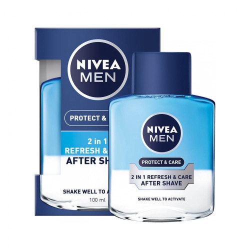 NIVEA MEN ash losion 100ml-2IN1 REFR CAR