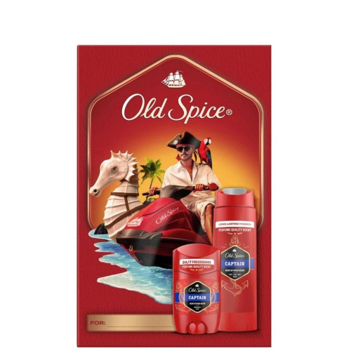 OLD SPICE GIFTSET 25 CAPTAIN (ST+SG)