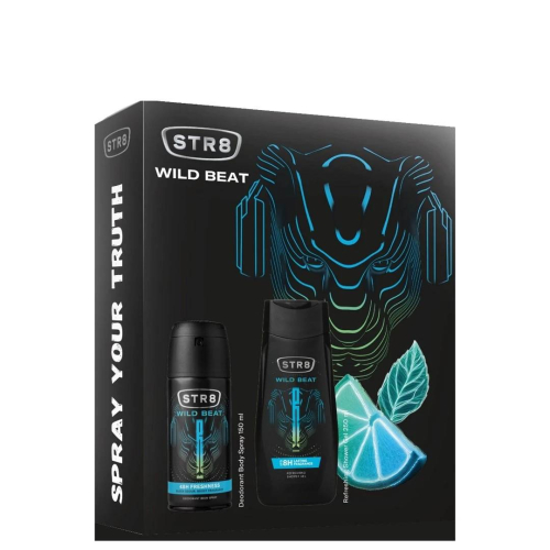 STR8 SET DEO+SG WILD BEAT