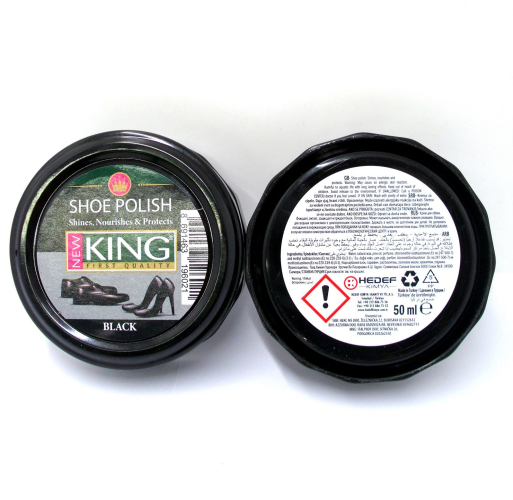 KING krema za cipele 50ml - BLACK