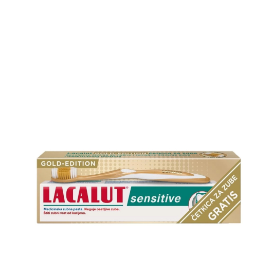 LACALUT PASTA SENZITIV 75ML+CETKICA GRATIS