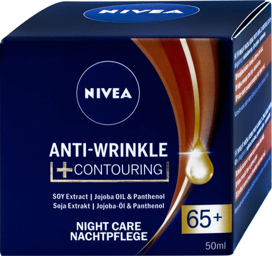 NIVEA KREMA ANTI WRINK.+CONT65+N.KR 50ML
