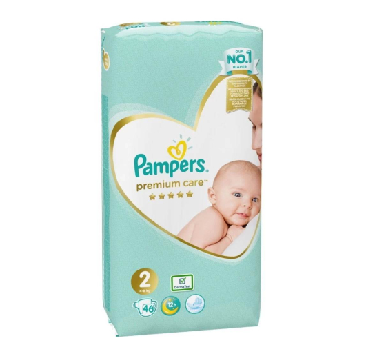 PAMPERS PELENE PREMIUM VPM 2 46 KOM 