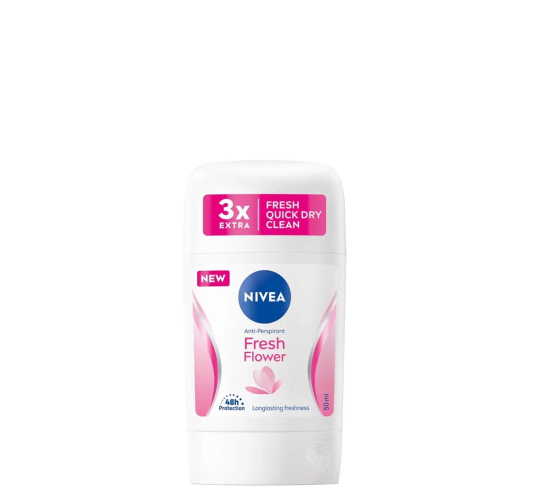 NIVEA STICK 50ML W  FRESH FLOWER