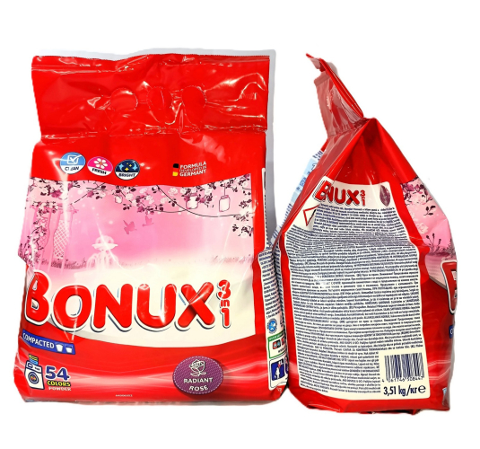 BONUX 3.51Kg RADIANT ROSE 54 pranja