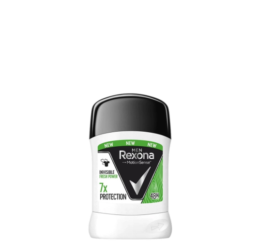 REXONA STICK 50ML NEW INVISIBLE FRESH