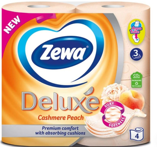ZEWA DELUXE BRESKVA 4 ROLNE