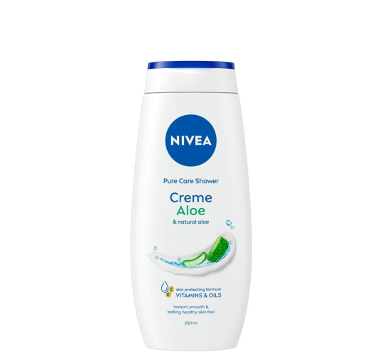 Nivea dush gel 250ml W-CREME ALOE