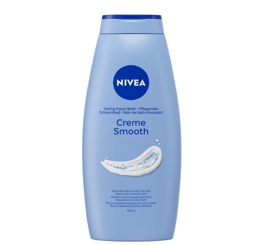 Nivea kupka 750ml-CREME SMOOTH