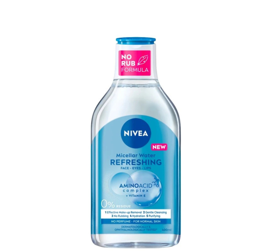 NIVEA MIC. VODA REFRESHING 400ML