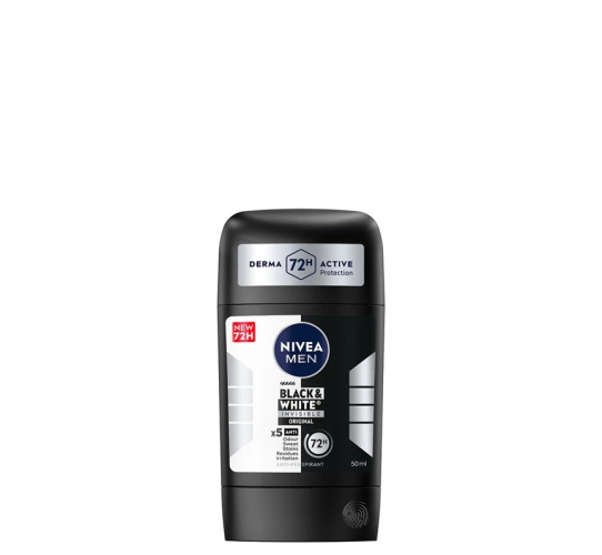 NIVEA STICK M BLACK&WHITE INVISIBLE 50ML