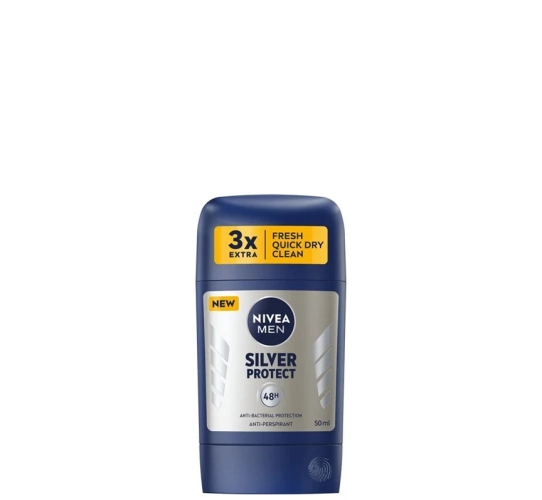 NIVEA STICK M SILVER PROTECT 50ML