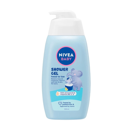 NIVEA BABY SAMP&KUPK. 500ML