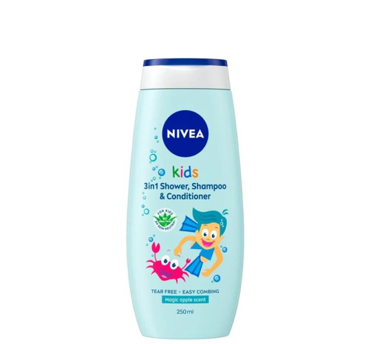NIVEA 3u1 gel za tusiranje za decake