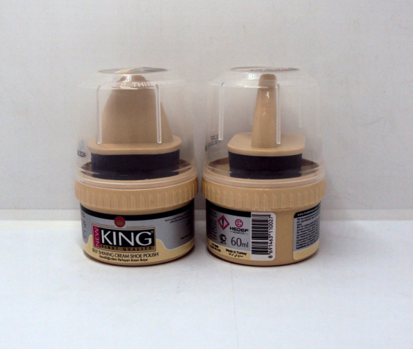 KING KREMA ZA CIPELE 60ML-NATURAL