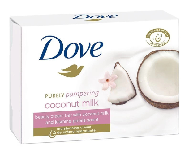 DOVE SAP100G COCONUT MILK/PURELY PAMP.