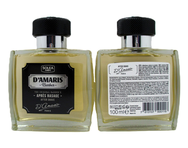 SOLEA LOTIUNE GLASS AFTER SHAVE DAMARIS 100ML
