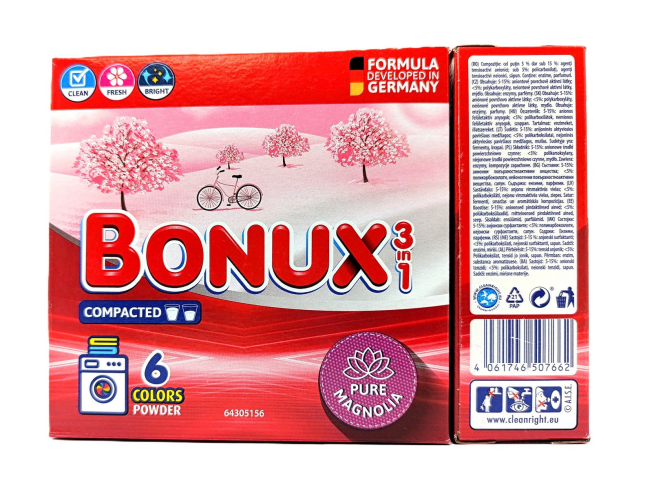 BONUX 3IN1 390GR - KUTIJA MAGNOLIA