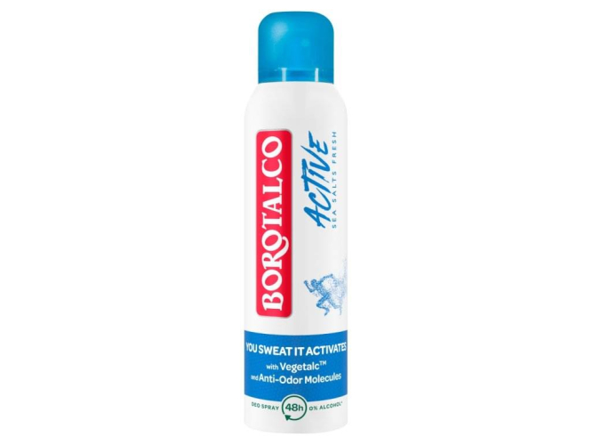 BOROTALCO DEO 150ML ACTIVE SEA SALTS FRESH
