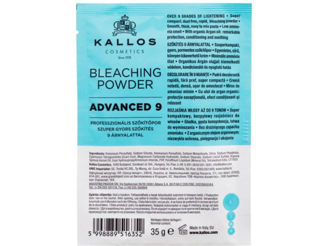 KALLOS BLANS 35G ADVANCES 9