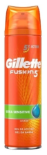 GILLETTE GEL 200ML FUSION-SENSITIVE ALMOND OIL