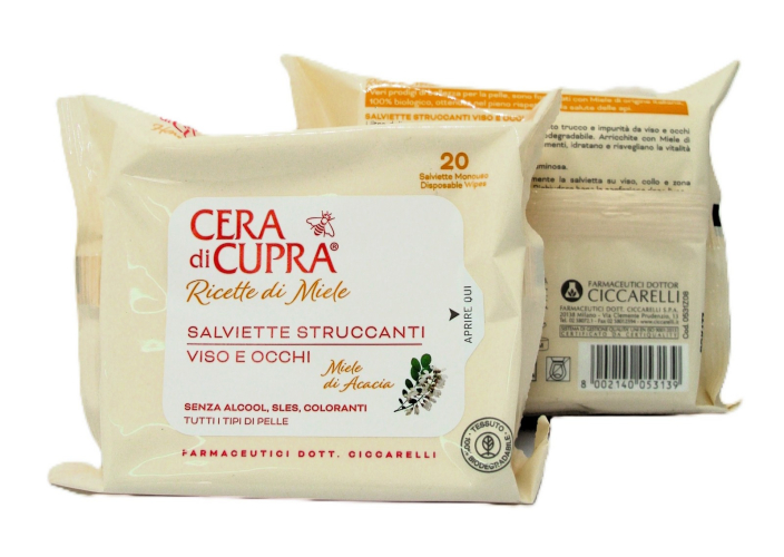 CERA DI CUPRA VLAZNE MARAMICE ZA LICE 20/1